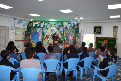 کزارش تصویری  امراسم باشکوه ولادت حضرت مهدی (عج) و قائم آل‌محمد (ص) همزمان با فرا رسیدن شب پرفیض نیمه‌شعبان