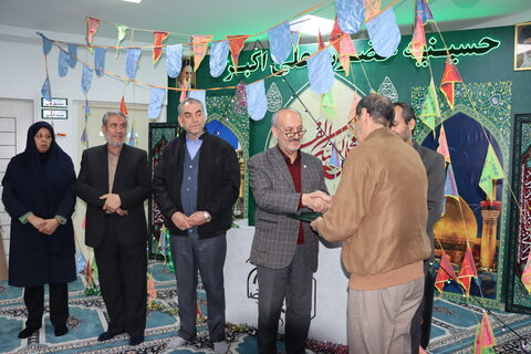 کزارش تصویری  امراسم باشکوه ولادت حضرت مهدی (عج) و قائم آل‌محمد (ص) همزمان با فرا رسیدن شب پرفیض نیمه‌شعبان،