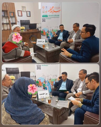 دهه فجر گرامی باد/برگزاری میز خدمت مشترک بهزیستی و اوقاف شهرستان در مرکز مثبت زندگی ۲۵۹۶ طبس