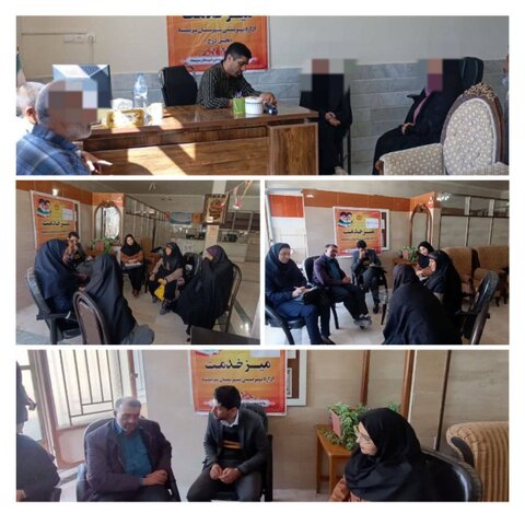 دهه فجر گرامی باد/برگزاری میز خدمت  بهزیستی شهرستان سربیشه در مراکز خدمات بهزیستی +زندگی در بخش مرکزی و درح با محوریت طرح سلام محله