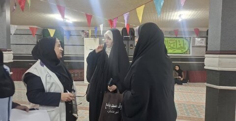 ساوجبلاغ | اجرای پویش ملی «سلام محله» و برپایی میز خدمت پاسخگویی در مسجد جامع شهر هشتگرد