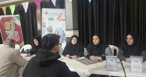 ساوجبلاغ | اجرای پویش ملی «سلام محله» و برپایی میز خدمت پاسخگویی در مسجد جامع شهر هشتگرد