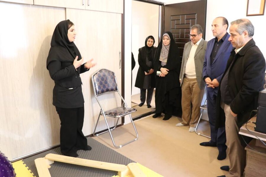 افتتاح مرکز روزانه توانبخشی آموزشی ویژه اختلالات رشدی ـ هوشی در سلماس با حضور فرماندار شهرستان