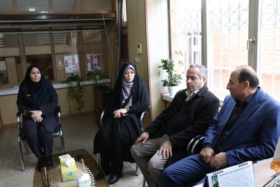 بازدید مدیرکل بهزیستی آذربایجان‌غربی از مرکز اورژانس اجتماعی سلماس