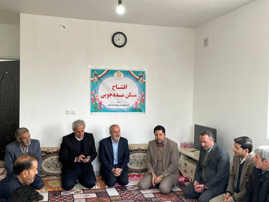 افتتاح واحد مسکونی مددجویی در دلبران قروه