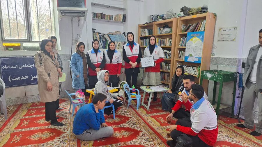 حضور رئیس اداره فوریت های اجتماعی بهزیستی استان همدان در آیین آغاز پویش سلام محله شهرستان اسدآباد