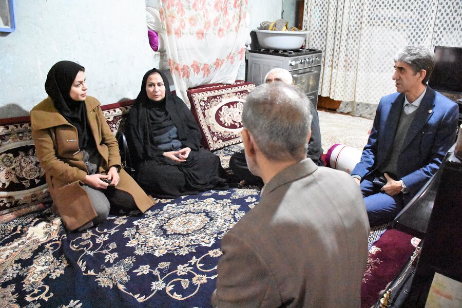 بازدید از منزل افراد تحت پوشش