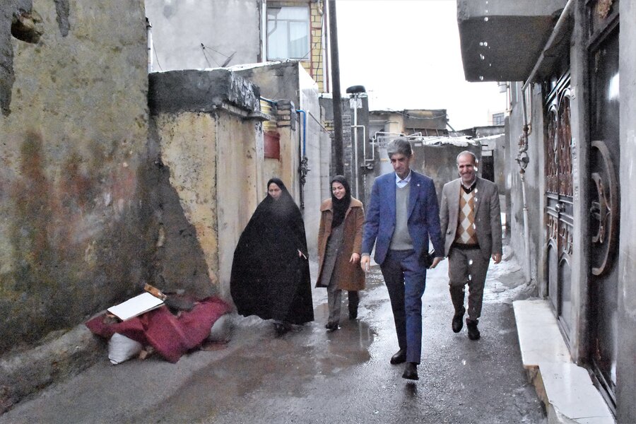 بازدید از منزل افراد تحت پوشش