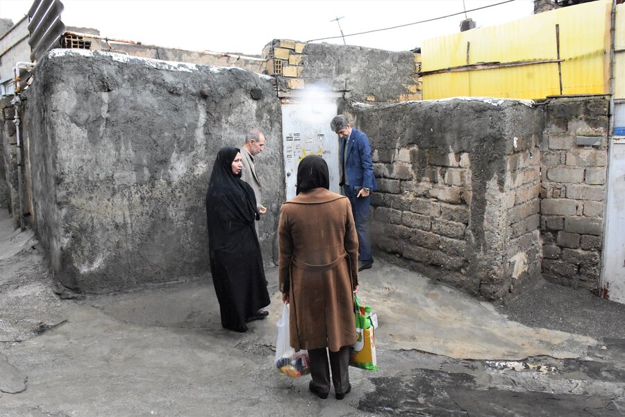 بازدید از منزل افراد تحت پوشش