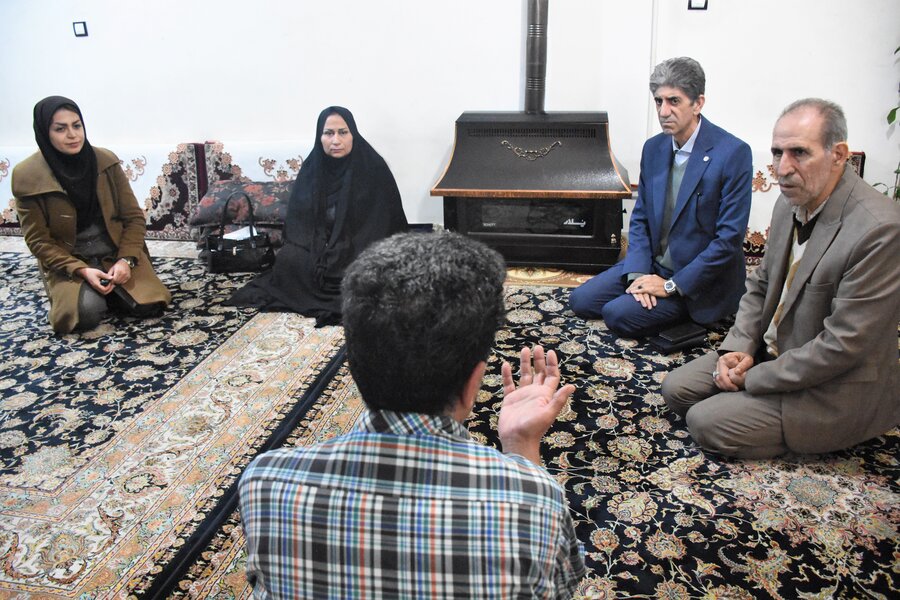 بازدید از منزل افراد تحت پوشش