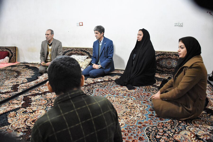 بازدید از منزل افراد تحت پوشش