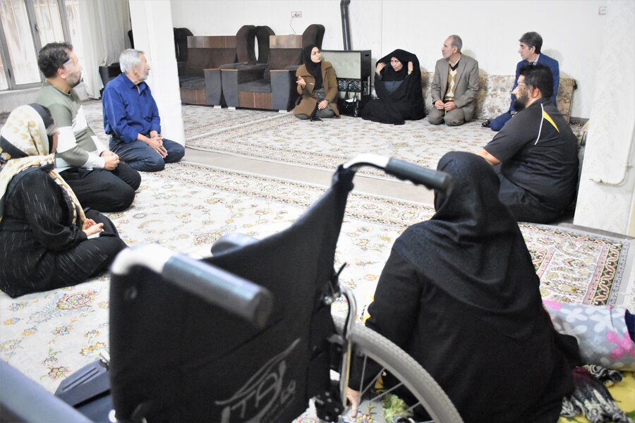 بازدید از منزل افراد تحت پوشش