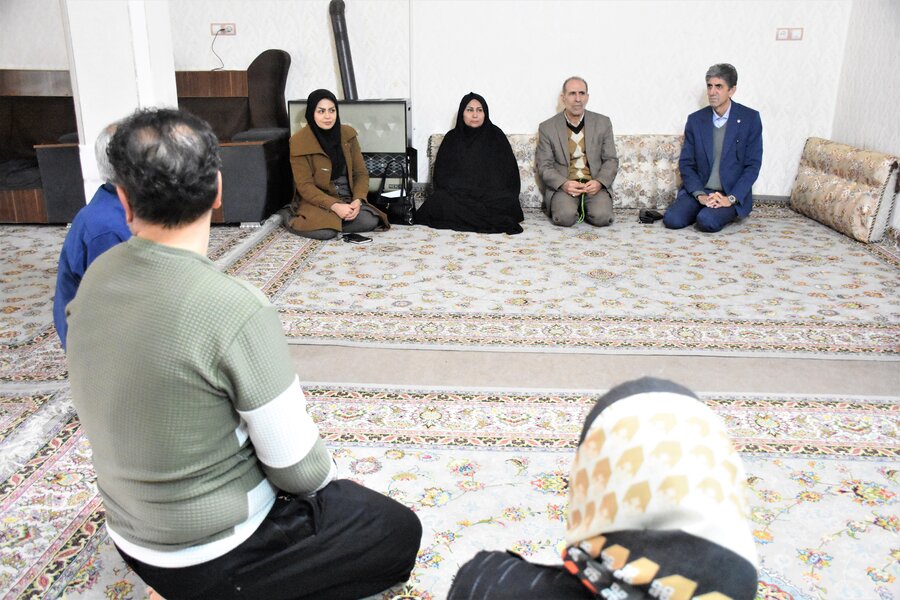 بازدید از منزل افراد تحت پوشش