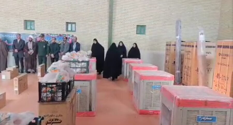 دهه فجر گرامی باد/دهه فجر با طعم همدلی؛ رزمایش بزرگ کمک‌های مؤمنانه در عشق‌آباد