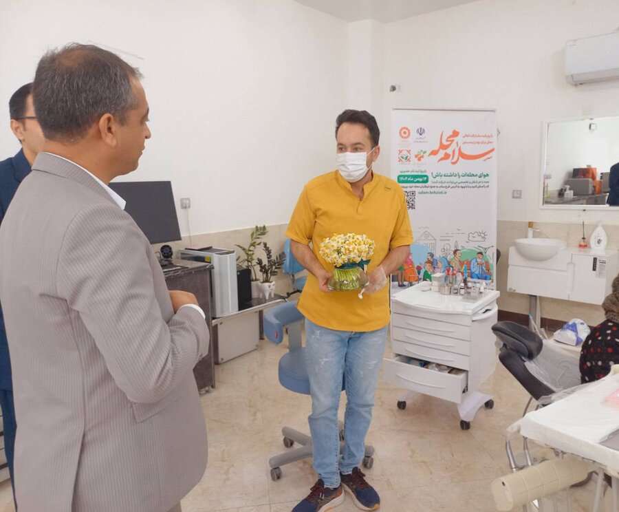 دهه فجر گرامی باد/تقدیر الهی از دکتر اعراب شیبانی، پزشک داوطلب خدمات‌رسان به مددجویان بهزیستی طبس