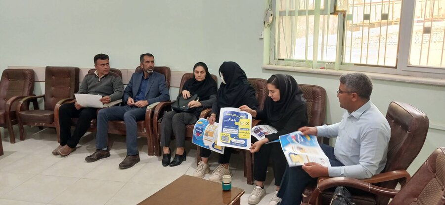 زرین دشت|برگزاری جلسه هماهنگی پویش «سلام محله» با بخشدار بخش مرکزی