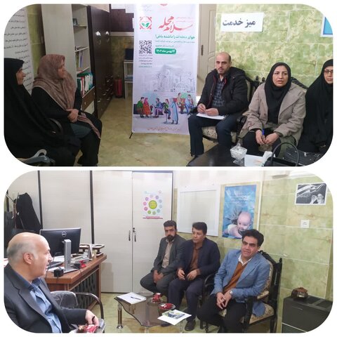 حضور مسئولین بهزیستی استان همدان در پویش «سلام محله» کبودرآهنگ