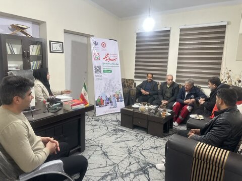 حضور مدیران دستگاه‌های اجرایی در پویش «سلام محله» در بخش شیرین‌سو کبودرآهنگ