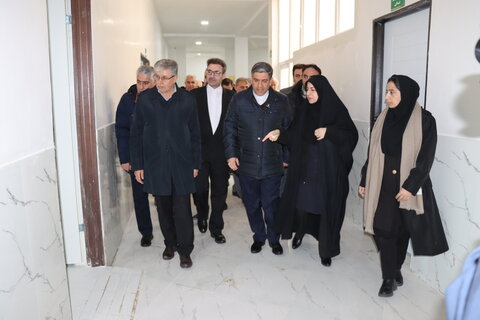 گزارش تصویری| افتتاح ساختمان مرکز آموزشی، توان‌بخشی و نگهداری معلولان ذهنی در خلخال