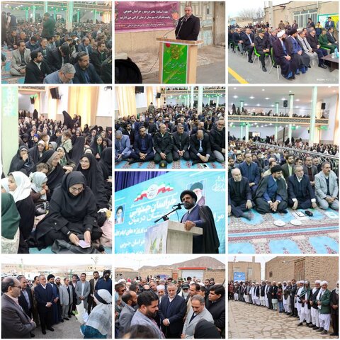 همراهی دکتر زال معاونت سلامت اجتماعی به جانشینی از مدیرکل محترم با استاندار خراسان جنوبی در برنامه میز خدمت و دهگردشی در شهرستان درمیان