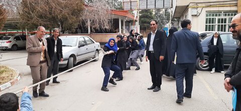 برگزاری مسابقات ورزشی در بهزیستی استان