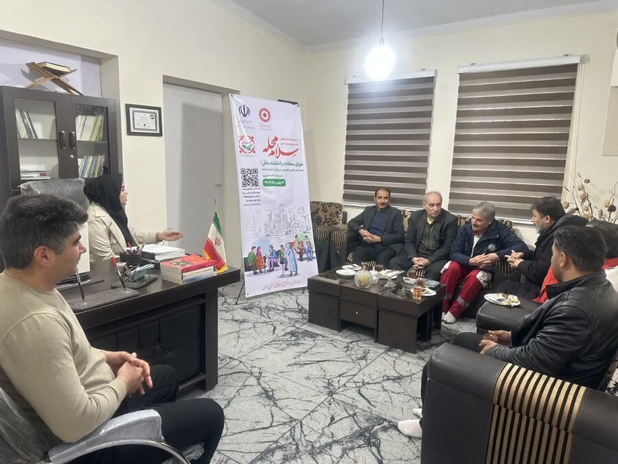 حضور مدیران دستگاه‌های اجرایی در پویش «سلام محله» در بخش شیرین‌سو کبودرآهنگ