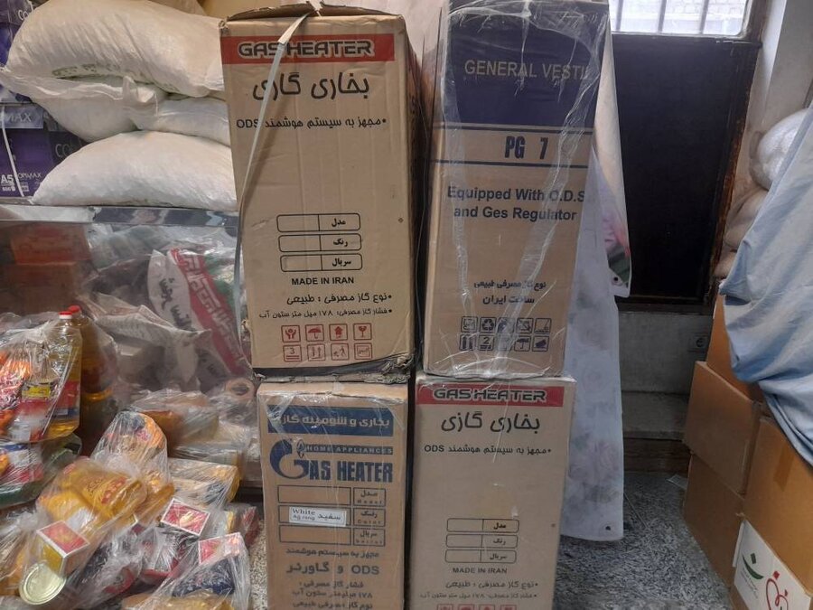 بهارستان | توزیع بخاری میان مددجویان بهزیستی در آستاته فصل سرما