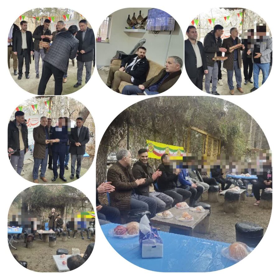 پارس آباد|  اجرای طرح «سلام محله» همزمان با مراسم دهه فجر و نیمه شعبان در تی‌سی اولتان شهرستان پارس آباد