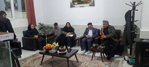 فیروزآباد |حضور مسئولان بهزیستی فیروزآباد در جشن اعیاد شعبانیه خانه کودکان و نوجوانان مهر کوثر