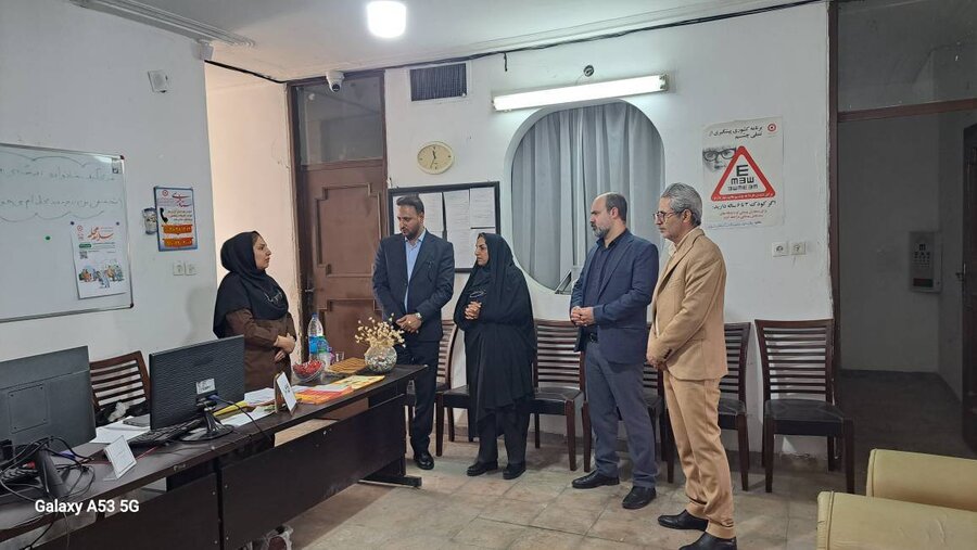 شیراز| گزارش ۲|بازدید مدیر بهزیستی شیراز از مراکز مثبت زندگی مجری طرح سلام محله