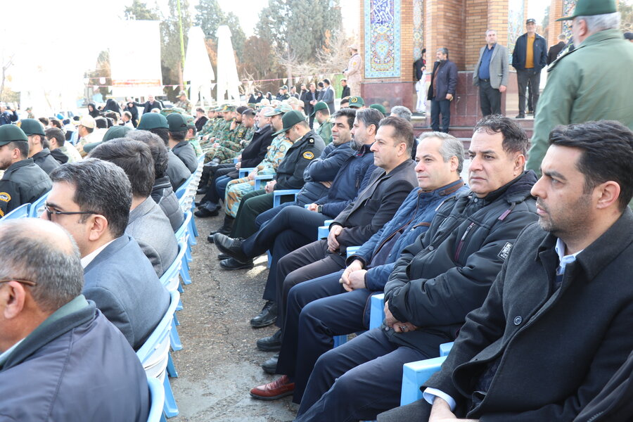 تجدید میثاق جامعه بهزیستی آذربایجان‌غربی با آرمان‌های شهدا در آیین ملی غبارروبی گلزار شهدا