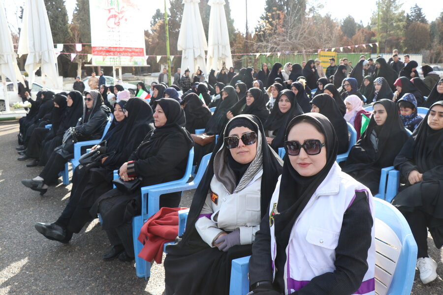 تجدید میثاق جامعه بهزیستی آذربایجانغربی با آرمانهای شهدا در آیین ملی غبارروبی گلزار شهدا