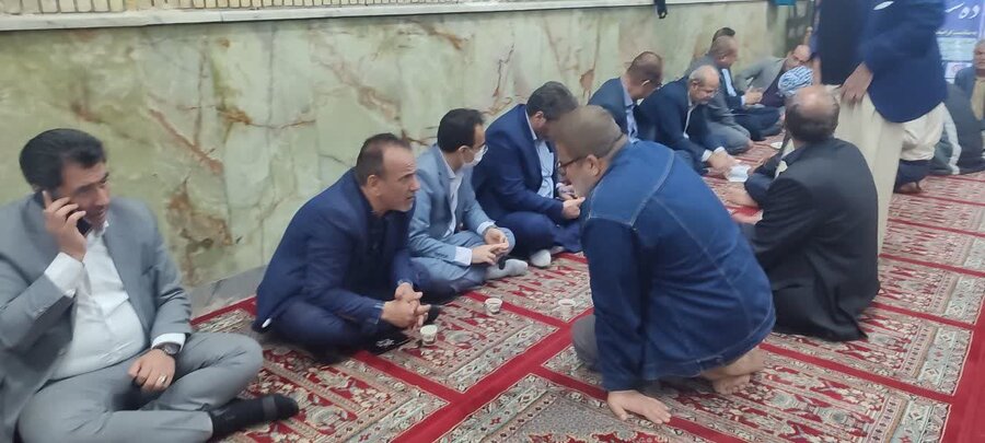 پنجمین شب از اجرای طرح تبیینی "ده شب ده مسجد" در مسجد حضرت اباالفضل العباس (ع) کوی سید خلف