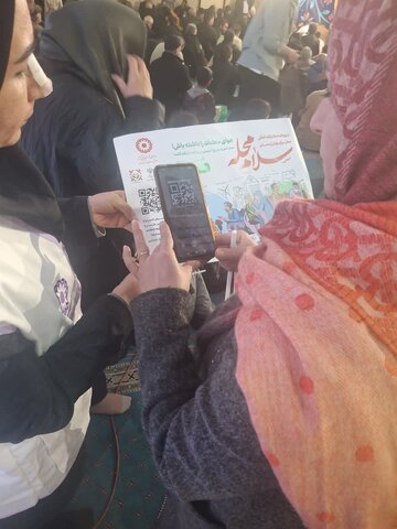 حضور کارشناسان اورژانس اجتماعي در جشن میلاد حضرت مهدی (عج ) مصلی شهر هشتگرد