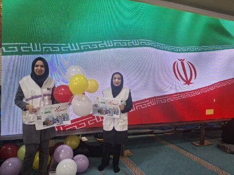 حضور کارشناسان اورژانس اجتماعي در جشن میلاد حضرت مهدی (عج ) مصلی شهر هشتگرد