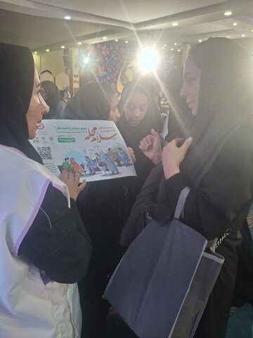 حضور کارشناسان اورژانس اجتماعي در جشن میلاد حضرت مهدی (عج ) مصلی شهر هشتگرد