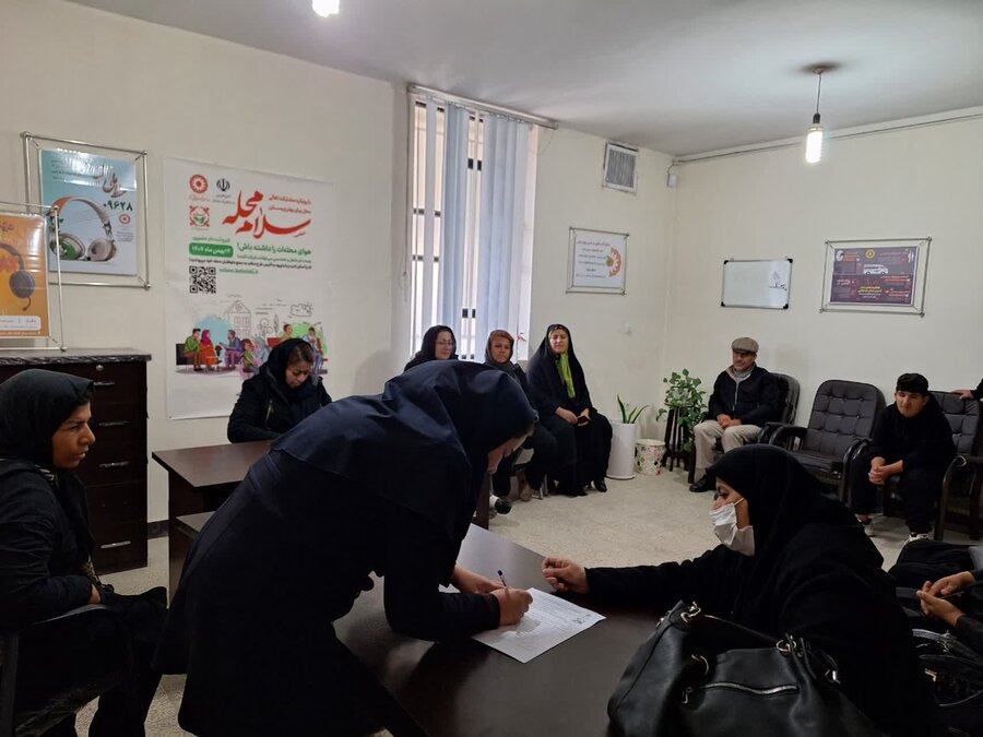 گزارش تصویری/راهنمایی و ثبت نام داوطلبان در پویش سلام محله در کهگیلویه و بویراحمد