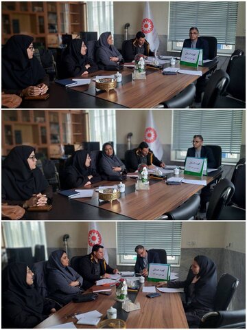 دهه فجر گرامی باد/برگزاری کمیته اشتغال و کارآفرینی در اداره بهزیستی شهرستان عشق‌آباد