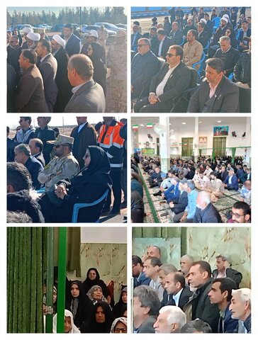 دهه فجر گرامی باد/حضور معاون سلامت اجتماعی بهزیستی خراسان جنوبی در برنامه‌های افتتاحیه شهر دیهوک