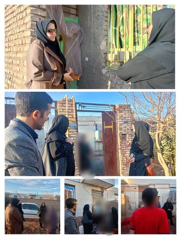 دهه فجر گرامی باد/بازدید معاون سلامت اجتماعی بهزیستی خراسان جنوبی از خانواده‌های امدادبگیر و زنان سرپرست خانوار شهرستان عشق‌آباد