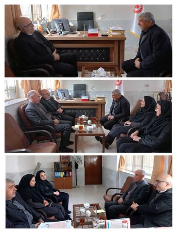 دهه فجر گرامی باد/دیدار دکتر وحیدرضا گازرانی مدیرکل بهزیستی خراسان جنوبی با رئیس نمایندگی بهزیستی شهر مود و کارکنان مراکز مثبت زندگی ۱۰۸۳۳