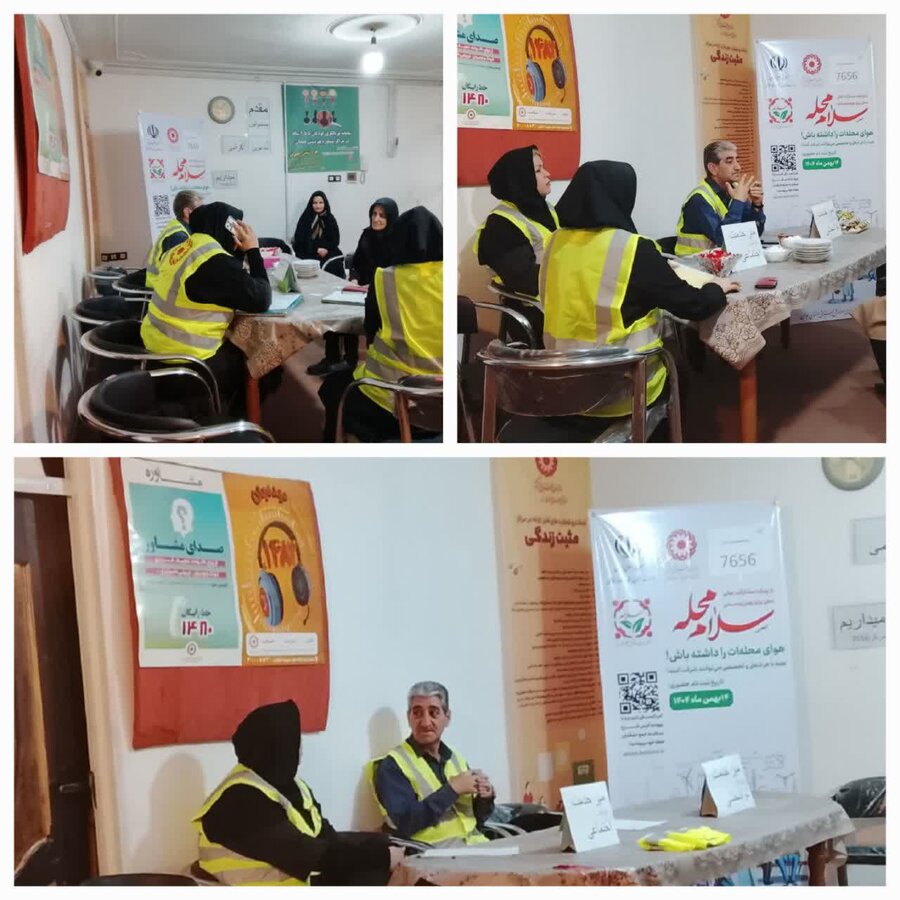 از مدیر تا مردم | حضور کارشناس مسئول زنان و خانواده بهزیستی استان همدان در آیین آغاز پویش سلام محله حصار امام همدان