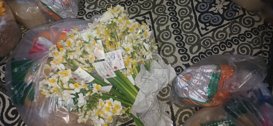 رباط کریم | اهدای بسته معیشتی به مناسبت نیمه شعبان به مددجویان