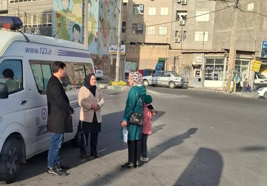 شهر قدس | ارائه خدمات اورژانس اجتماعی به شهروندان شهرستان