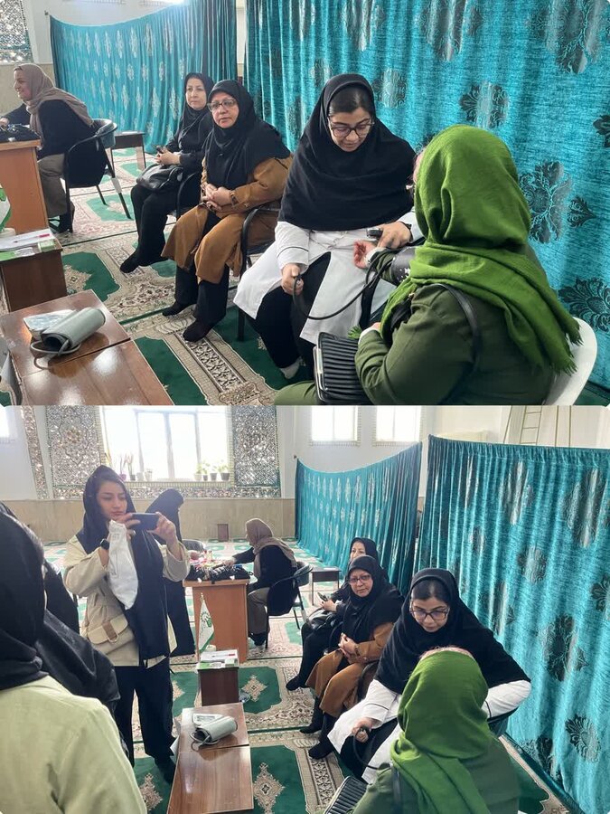 علی آباد | استقرار کارشناس مرکز بهداشت و ارزیابی سلامت  جامعه هدف بهزیستی در پویش «سلام محله»