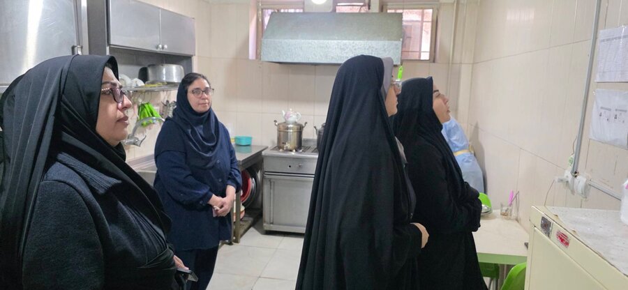 شهر قدس | بازدید تیم نظارت از مرکز نگهداری روانی‌مزمن آزادی