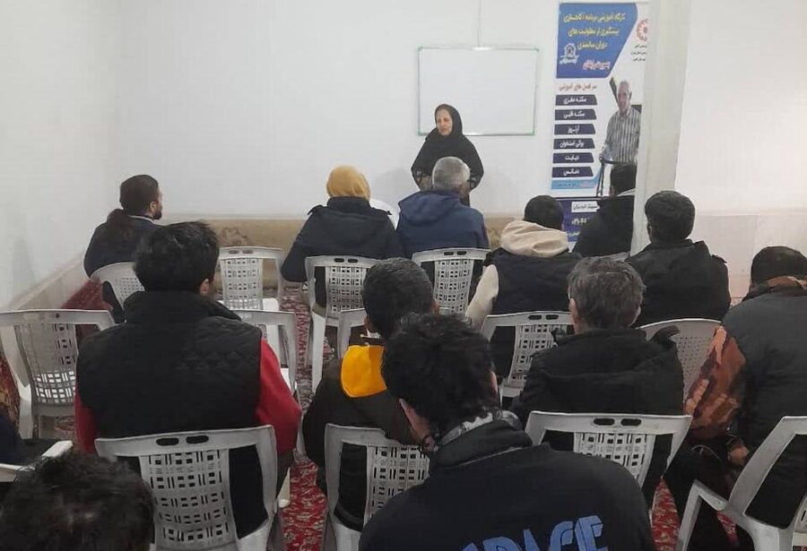 شهر قدس | برگزاری کارگاه آموزشی پیشگیری از معلولیت‌های دوران سالمندی در مرکز اقامتی بهبود و بازتوانی راهیان مهر و ایمان