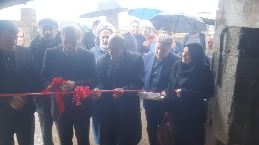 شفت /افتتاح طرح اشتغال‌زایی دامداری مددجو تحت پوشش  