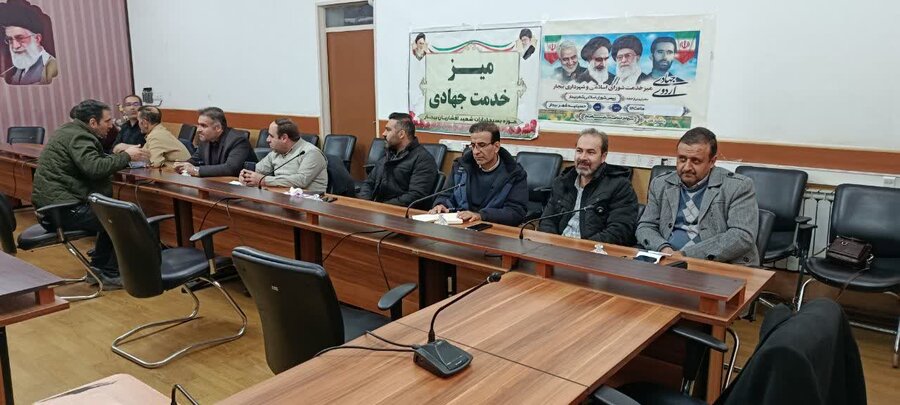 استقرار میز خدمت بهزیستی بیجار در فرمانداری