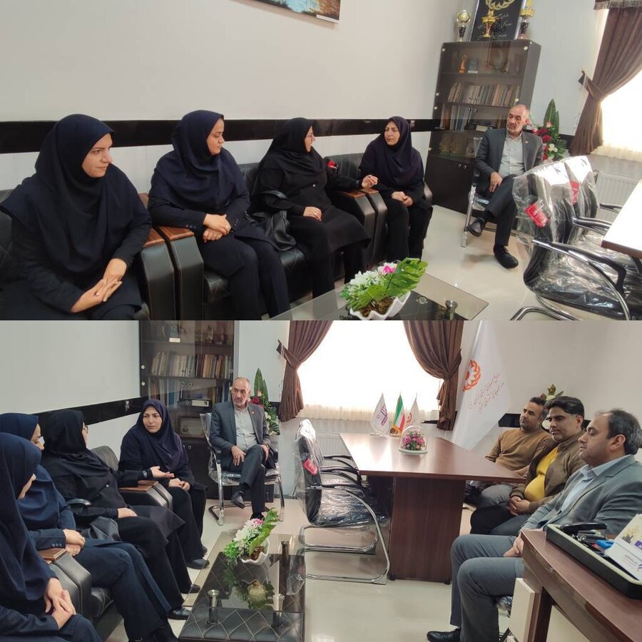 دهه فجر گرامی باد/دیدار معاون سلامت اجتماعی بهزیستی خراسان جنوبی با کارشناسان حوزه اجتماعی بهزیستی شهرستان بشرویه